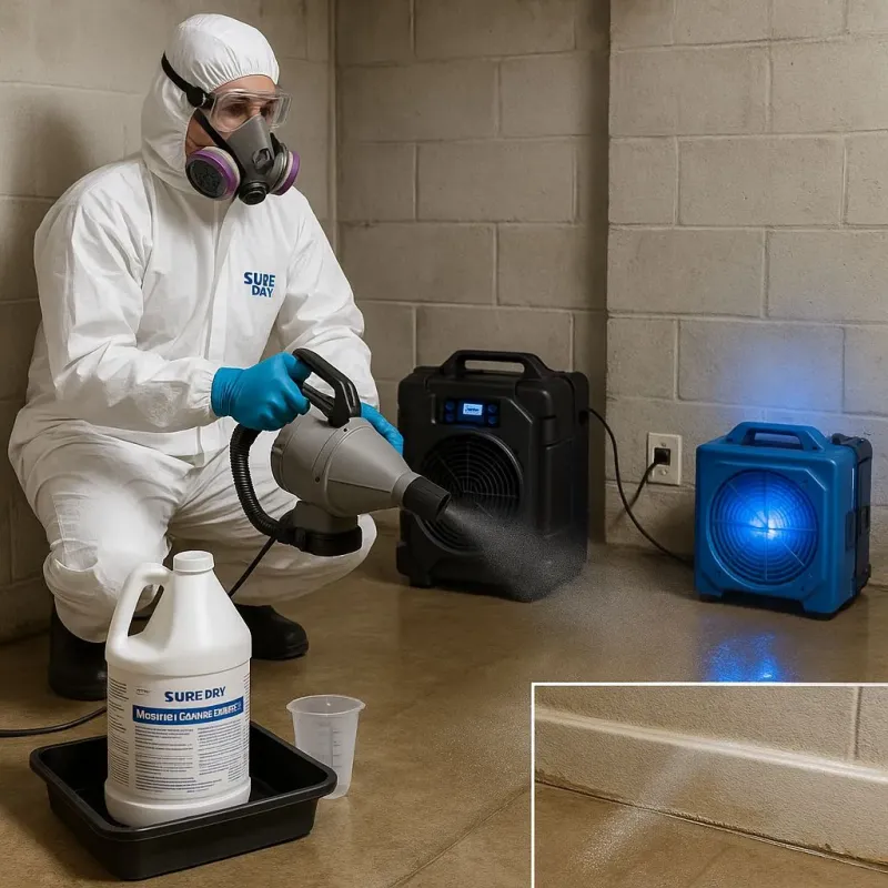 Sanitization and Odor Removal process in McKenzie County, ND