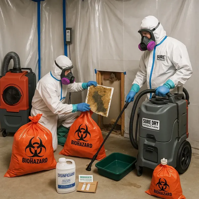 Contaminated Water Handling Protocols process in McKenzie County, ND